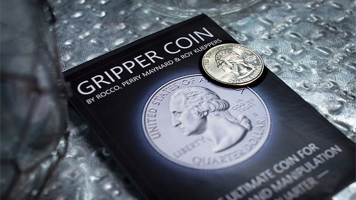 Gripper Coin (Single/U.S. 25) Playing Cards by RarePlayingCards.com