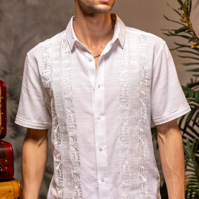 RSVLTS RSVLTS Bamboo Short Sleeve Shirt Guayabera – Bamboo Short Sleeve Shirt Guayabera – Bamboo Short Sleeve Shirt