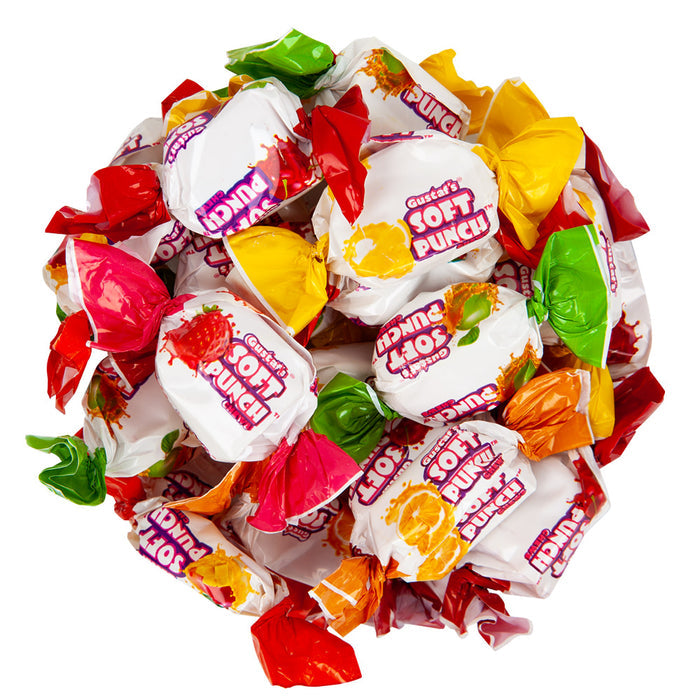 Gustaf's Soft Punch Chews Assorted Candy - 5 LB