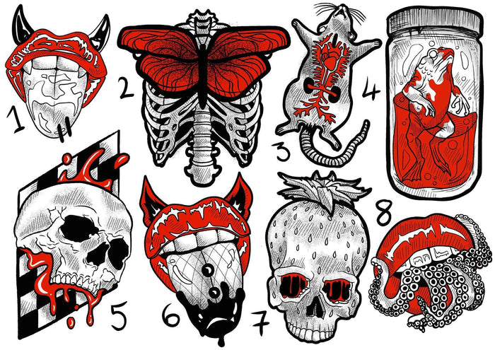 Halloween inspired designs by Emily