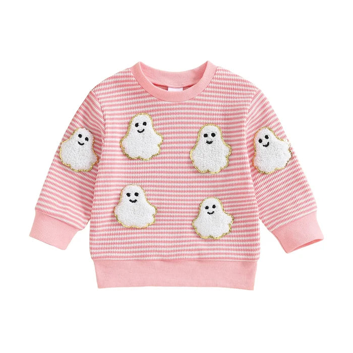HALLOWEEN Striped Sweatshirt
