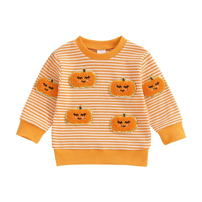 HALLOWEEN Striped Sweatshirt