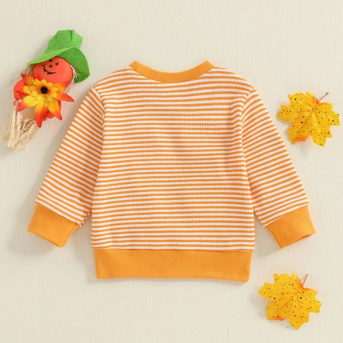 HALLOWEEN Striped Sweatshirt
