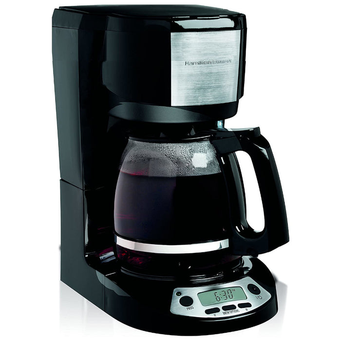 HAMILTON BEACH 12 Cup Programmable Coffee Maker - 49615C