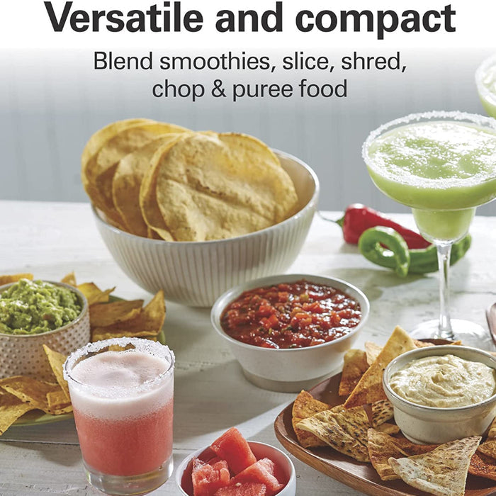 HAMILTON BEACH Stack and Snap Compact Food Processor - 70510