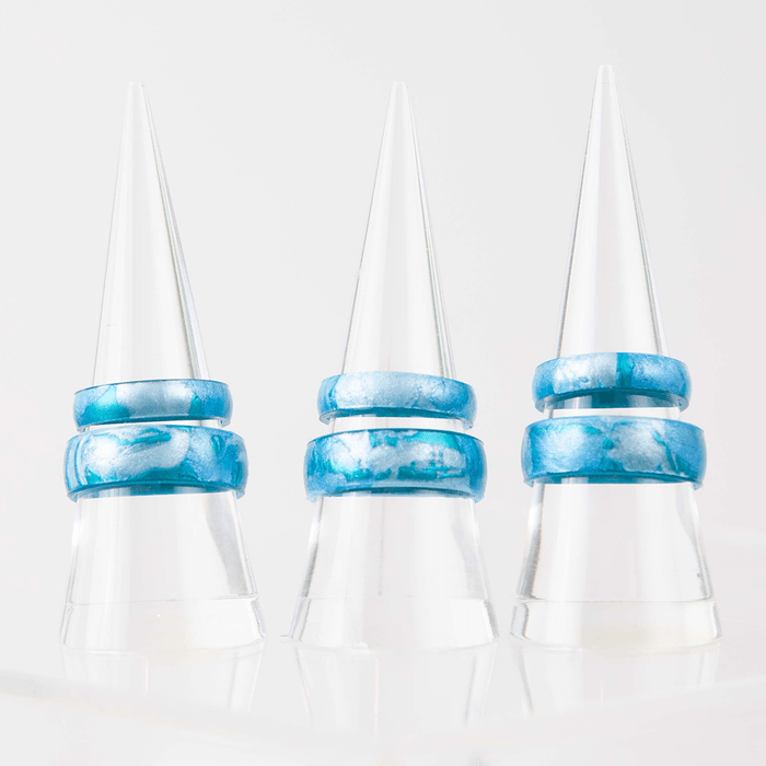 Handcrafted Classic Silicone Ring - Deep Sea