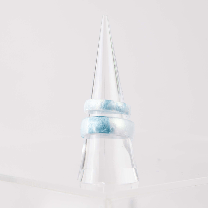 Handcrafted Classic Silicone Ring - Ocean Mist
