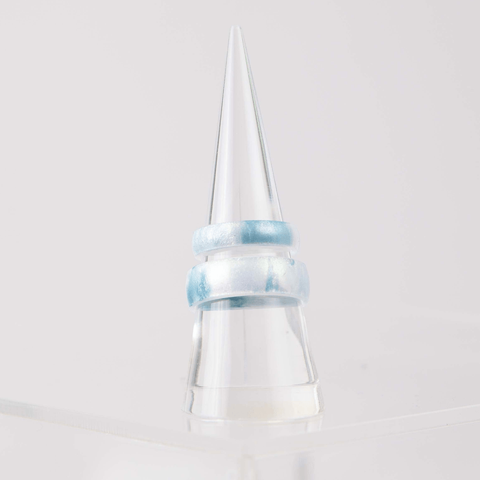 Handcrafted Classic Silicone Ring - Ocean Mist