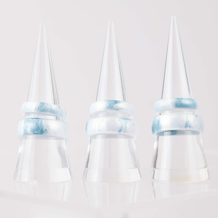 Handcrafted Classic Silicone Ring - Ocean Mist