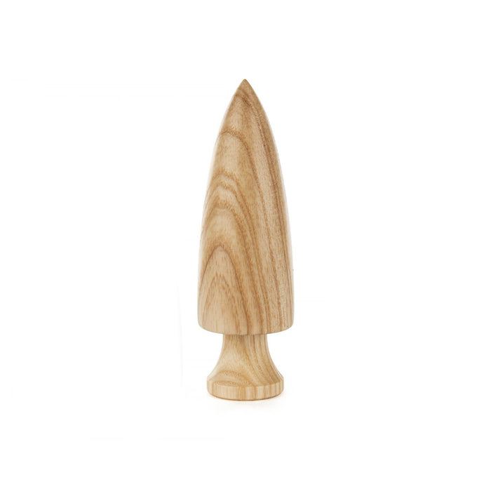 5" / Natural Round Cone