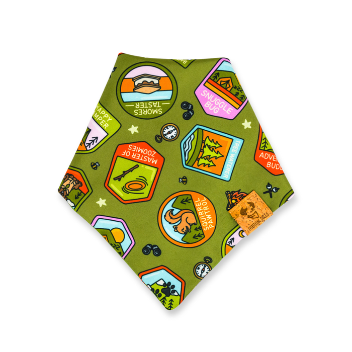 Happy Camper -  Bandana (Reversible)