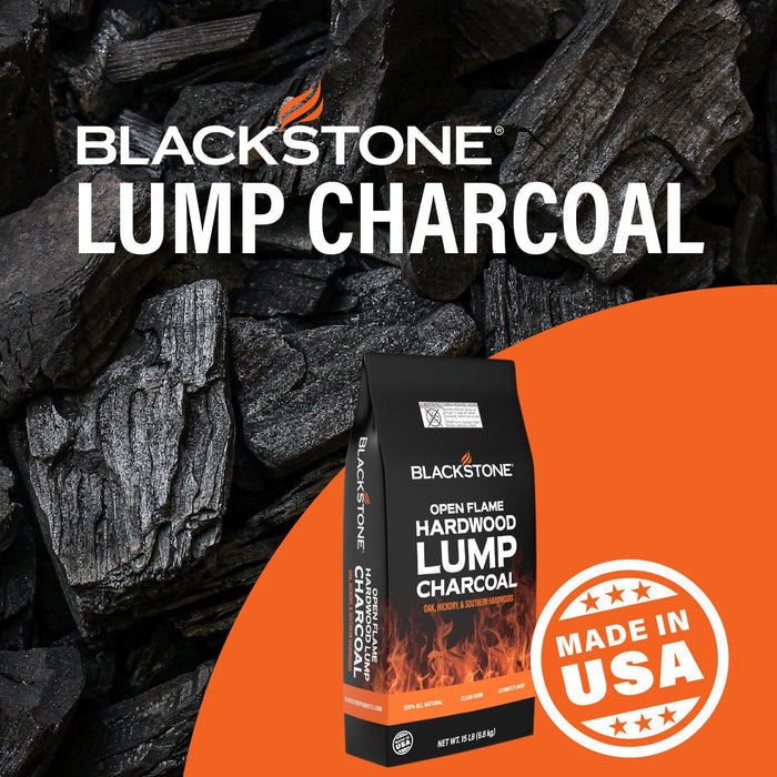 Hardwood Lump Charcoal - Must - Have Griddle Accessories | Blackstone Products