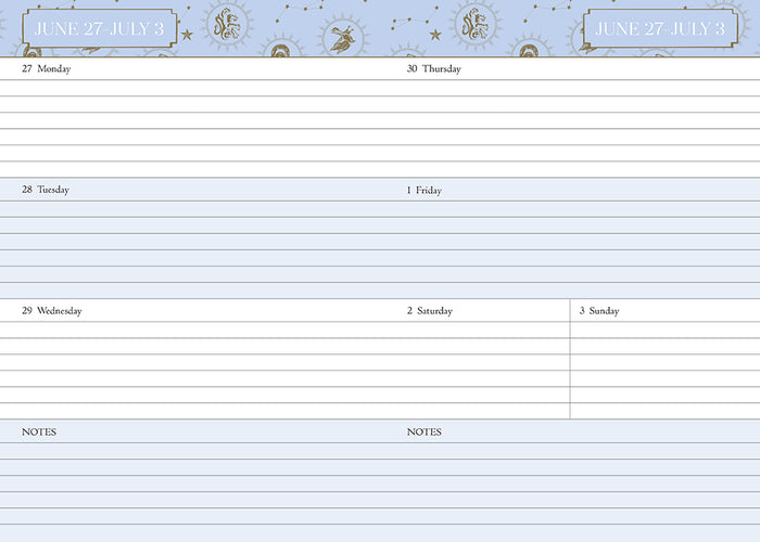 Harry Potter 2022-2023 Academic Year Planner