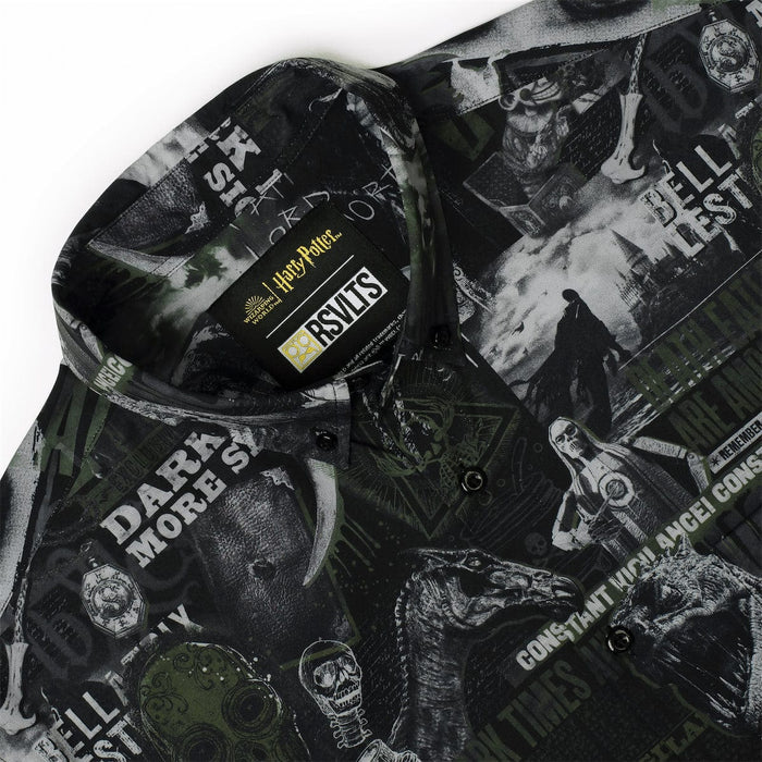 RSVLTS RSVLTS Harry Potter Series 3  "Dark Times Lie Ahead" _  KUNUFLEX Short Sleeve Shirt