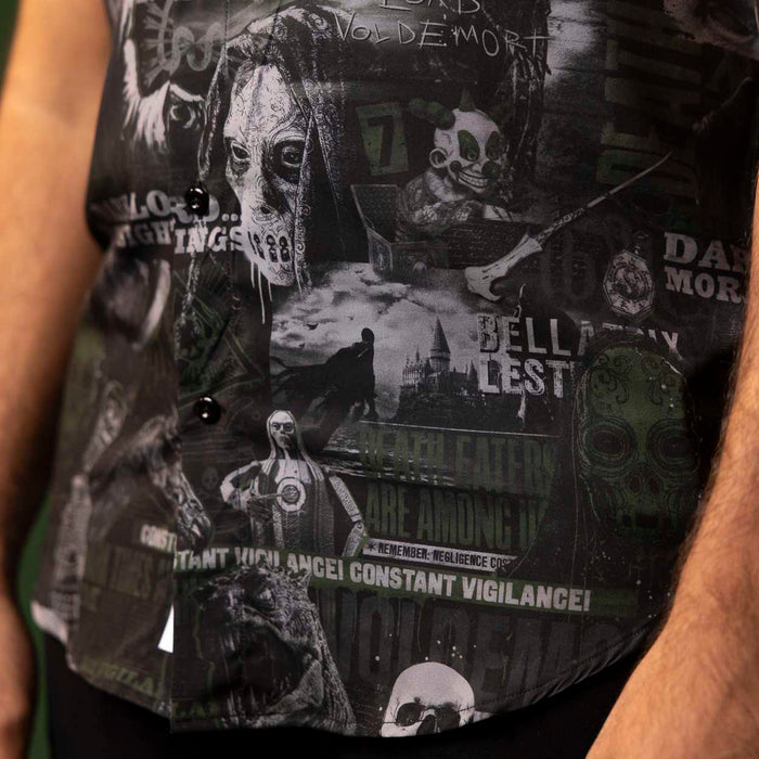 RSVLTS RSVLTS Harry Potter Series 3  "Dark Times Lie Ahead" _  KUNUFLEX Short Sleeve Shirt