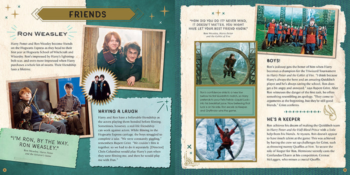 Harry Potter: Friends & Foes: A Movie Scrapbook