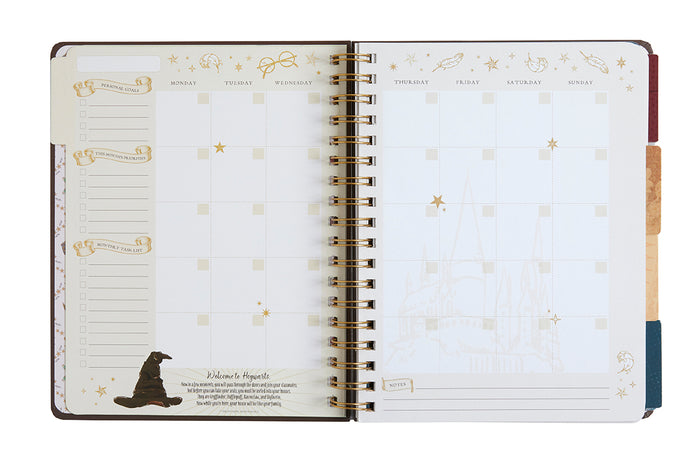 Harry Potter: Hogwarts 12-Month Undated Planner
