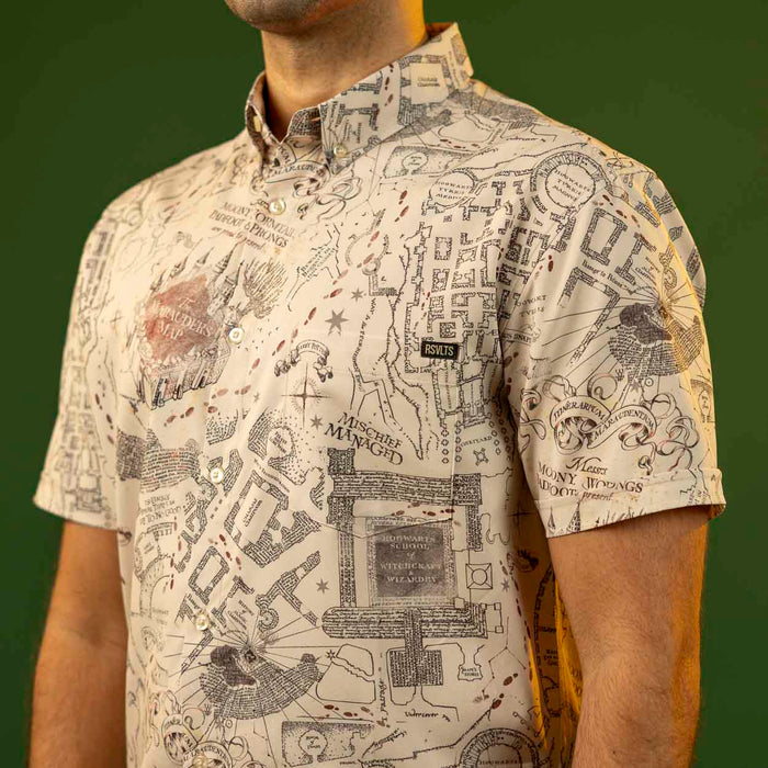 RSVLTS RSVLTS Harry Potter Series 3 "Mischief Managed" _ KUNUFLEX Short Sleeve Shirt