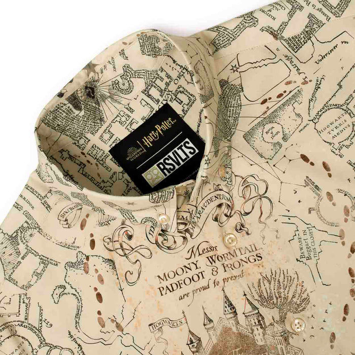 RSVLTS RSVLTS Harry Potter Series 3 "Mischief Managed" _ KUNUFLEX Short Sleeve Shirt