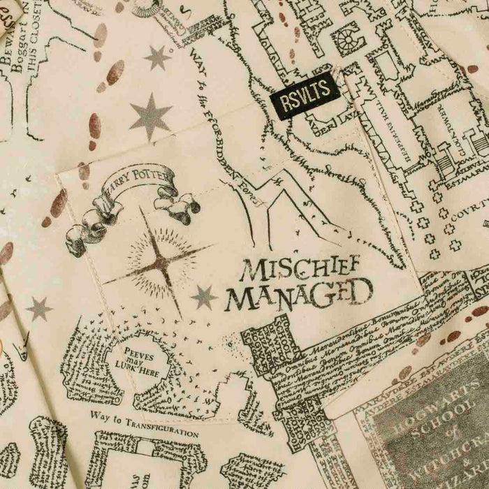 RSVLTS RSVLTS Harry Potter Series 3 "Mischief Managed" Women _ KUNUFLEX Short Sleeve Shirt