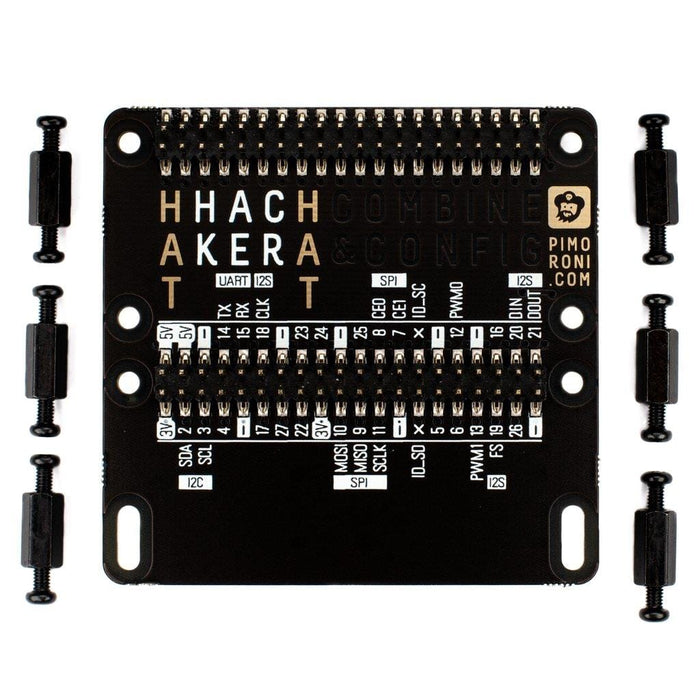 HAT Hacker HAT by Pimoroni - The Pi Hut