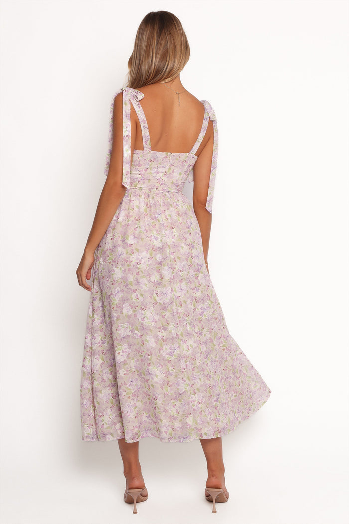 Petal and Pup USA DRESSES Hayden Maxi Dress - Purple Floral
