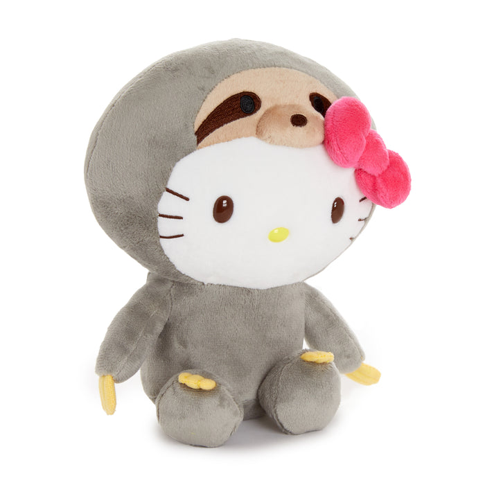 Hello Kitty 7" Sloth Plush (Tropical Animal Series) Plush NAKAJIMA CORPORATION