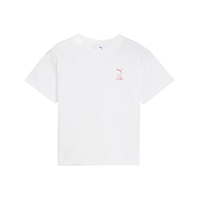 Hello Kitty and Friends x PUMA Kids Relaxed Graphic Tee (PUMA White) Apparel PUMA