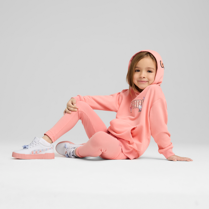 Hello Kitty and Friends x PUMA Kids Relaxed Hoodie (Pink Fruit) Apparel PUMA