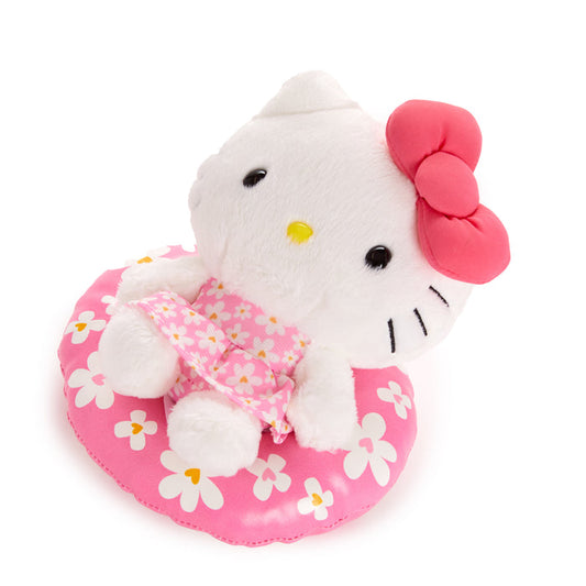 Hello Kitty Bean Doll Plush (Summer Pool Series) Plush NAKAJIMA CORPORATION