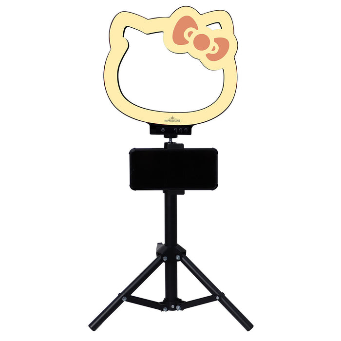 Hello Kitty x Impressions Vanity 10" Desktop Ring Light Tripod Home Goods Impressions Vanity Co.
