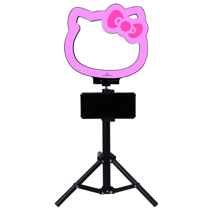 Hello Kitty x Impressions Vanity 10" Desktop Ring Light Tripod Home Goods Impressions Vanity Co.