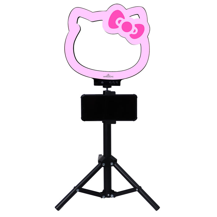 Hello Kitty x Impressions Vanity 10" Desktop Ring Light Tripod Home Goods Impressions Vanity Co.
