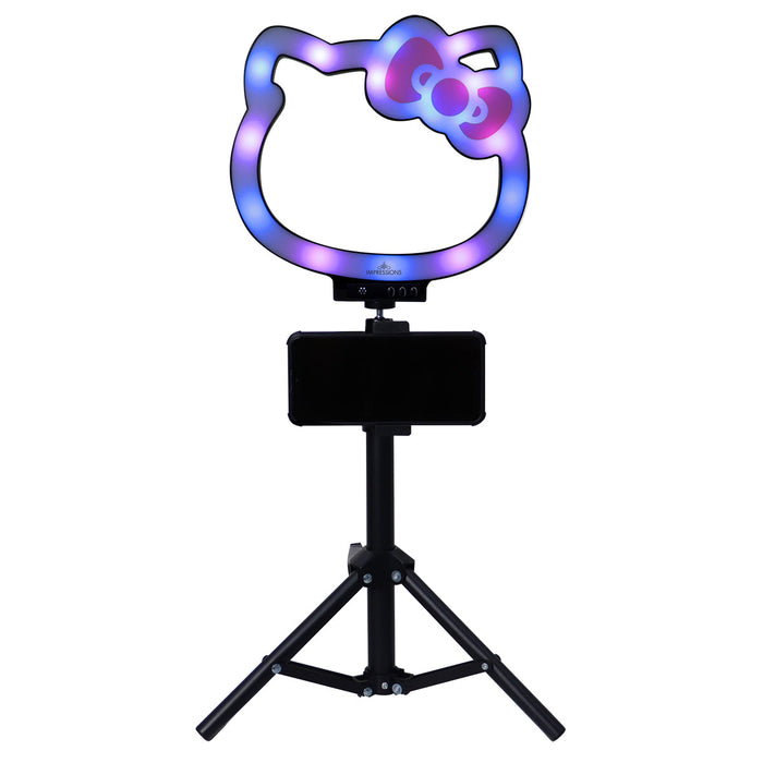 Hello Kitty x Impressions Vanity 10" Desktop Ring Light Tripod Home Goods Impressions Vanity Co.