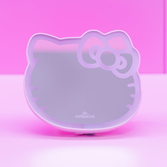 Hello Kitty x Impressions Vanity Pocket Mirror with Ring Stand Home Goods Impressions Vanity Co.