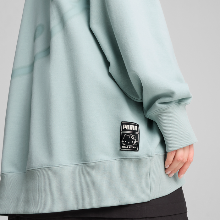 Hello Kitty x PUMA Graphic Oversized Hoodie (Modern Mint) Apparel PUMA