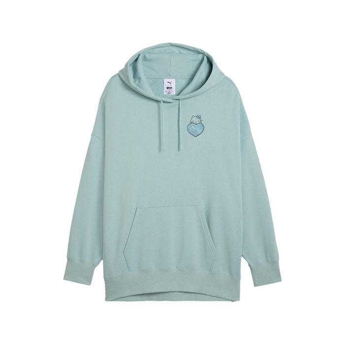 Hello Kitty x PUMA Graphic Oversized Hoodie (Modern Mint) Apparel PUMA