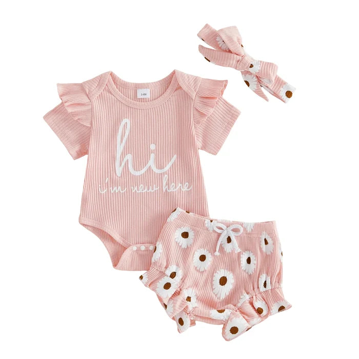 HI I'M NEW HERE Daisy Outfit