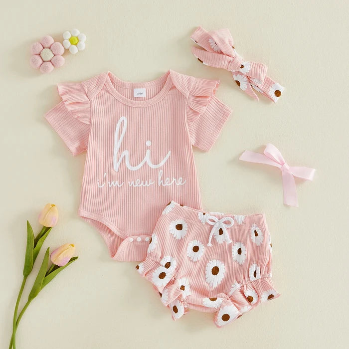 HI I'M NEW HERE Daisy Outfit