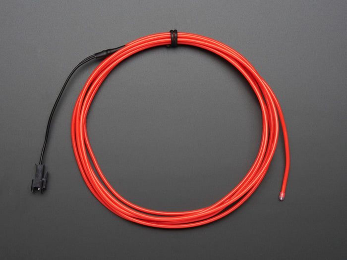High Brightness Pink Electroluminescent (EL) Wire - 2.5 meters (High brightness, long life) by The Pi Hut - The Pi Hut