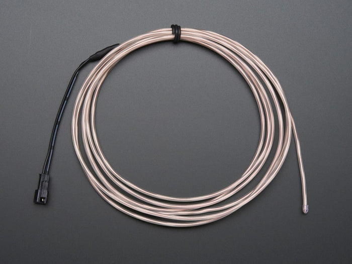 High Brightness White Electroluminescent (EL) Wire - 2.5 meters (High brightness, long life) by The Pi Hut - The Pi Hut