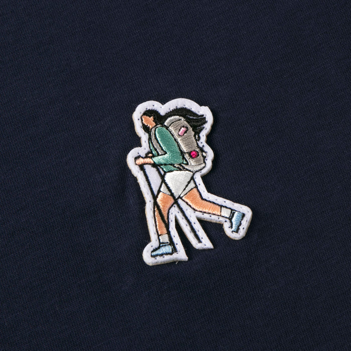 Hike Queen T-shirt in navy