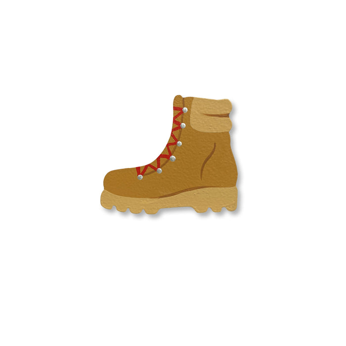 Hiking Boot Magnet, Single