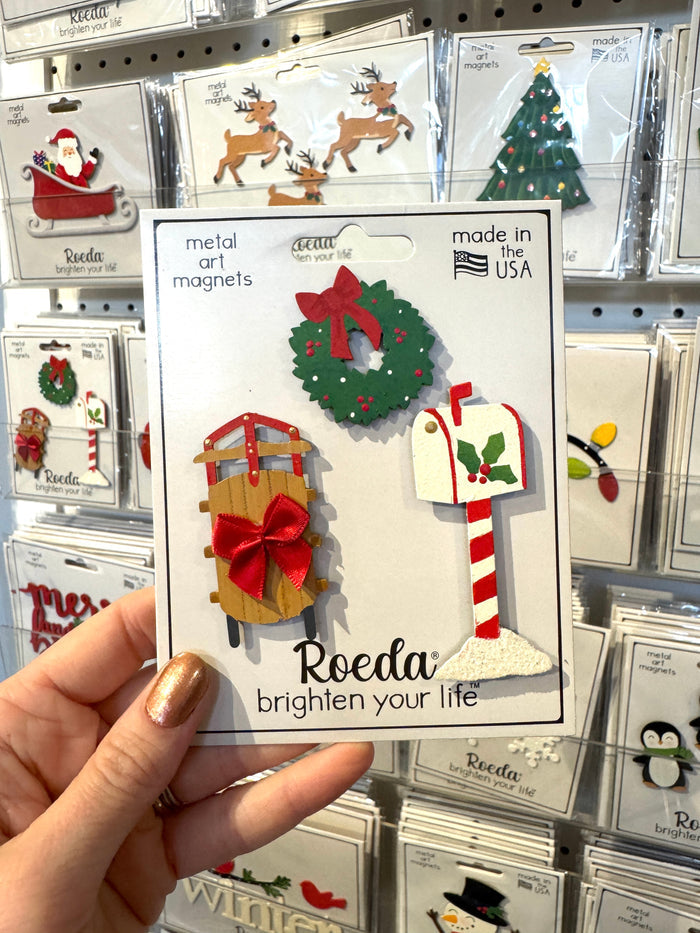 Holiday Home Accent Magnets S/3