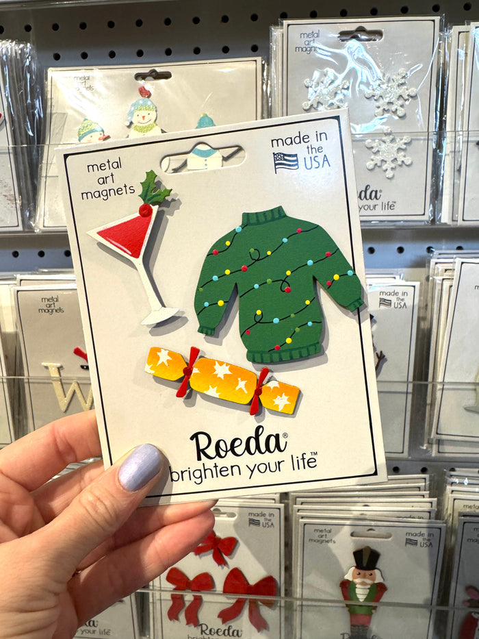 Holiday Party Magnets S/3