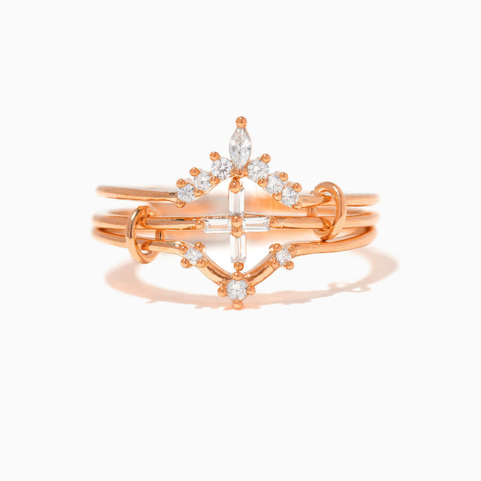 Holy Trinity Ring Set