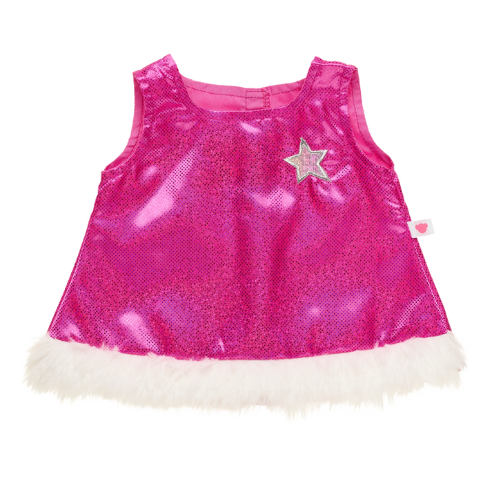 Honey Girls Pink Glitter Dress