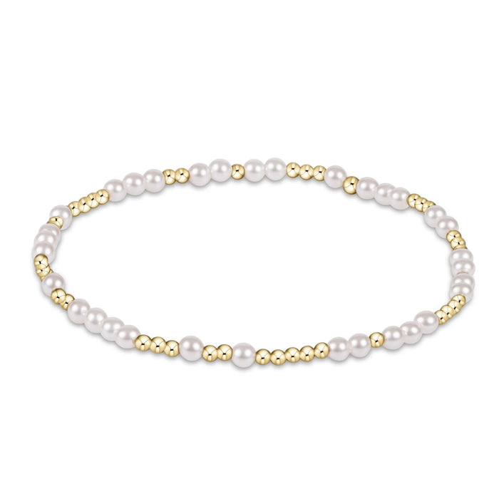 Hope Unwritten Pearl 3mm Bracelet