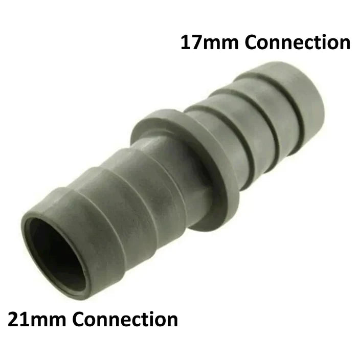 Hose Connector Adaptor For Washing Machines Dishwashers 17mm x 21mm Universal