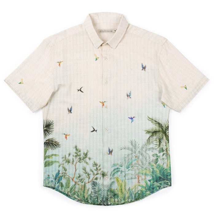 RSVLTS XXS RSVLTS® RSVLTS Bamboo "Jungle Humming Birds" _ Bamboo Short Sleeve Shirt RSVLTS Bamboo "Jungle Humming Birds" _ Bamboo Short Sleeve Shirt